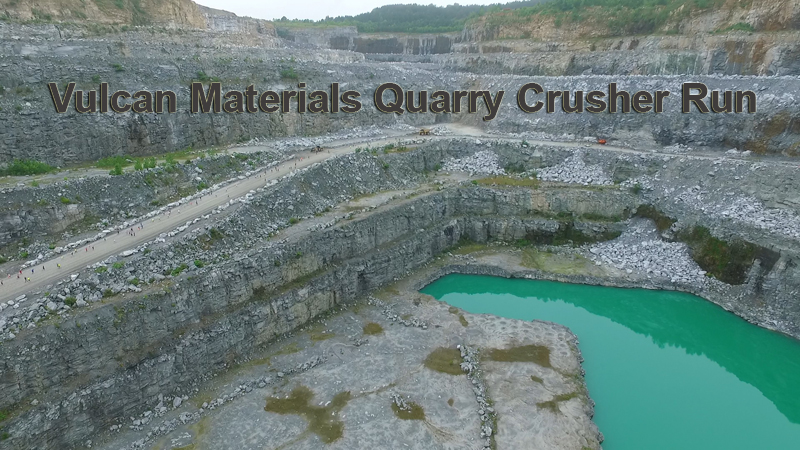 QUARRY CRUSHER RUN DRONE VIDEO